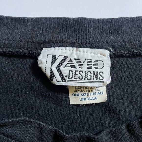 Vintage Kavio Designs Cowboy Boots Cactus Southwest Desert AOP T-shirt - Picture 3 of 4